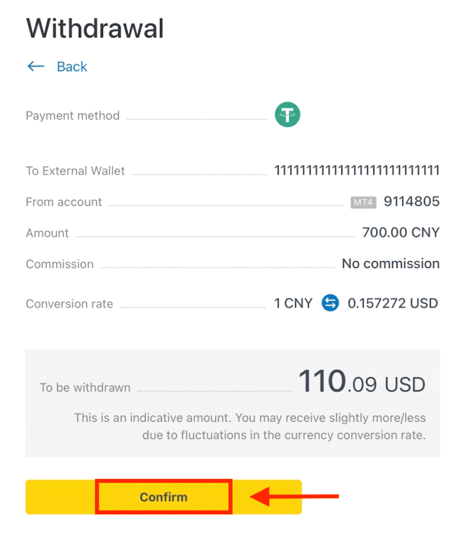 Exness-də USDT istifadə edərək Depozit və Çıxarma Exness-də USDT istifadə edərək Depozit və Çıxarma