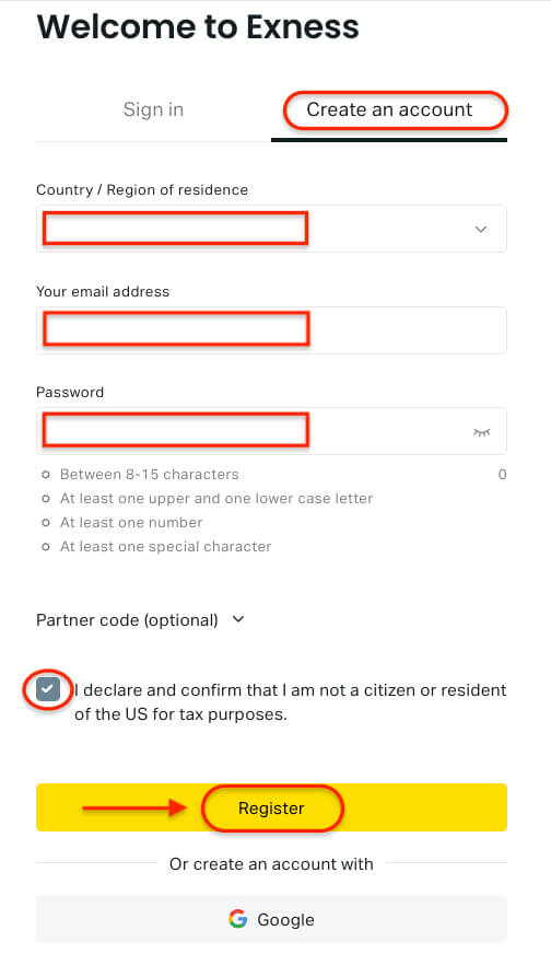 Exness Registration 2026: Hvernig á að opna Exness reikning og skrá sig Exness Registration 2026: Hvernig á að opna Exness reikning og skrá sig