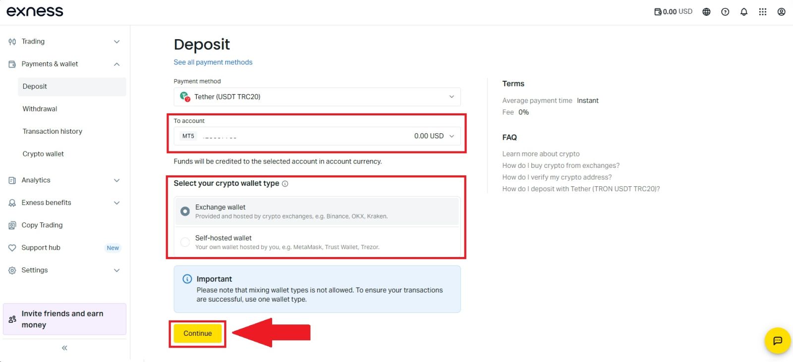Slik setter du inn penger på Exness i 2026: Innskuddsmetoder, gebyrer og behandlingstid Slik setter du inn penger på Exness i 2026: Innskuddsmetoder, gebyrer og behandlingstid