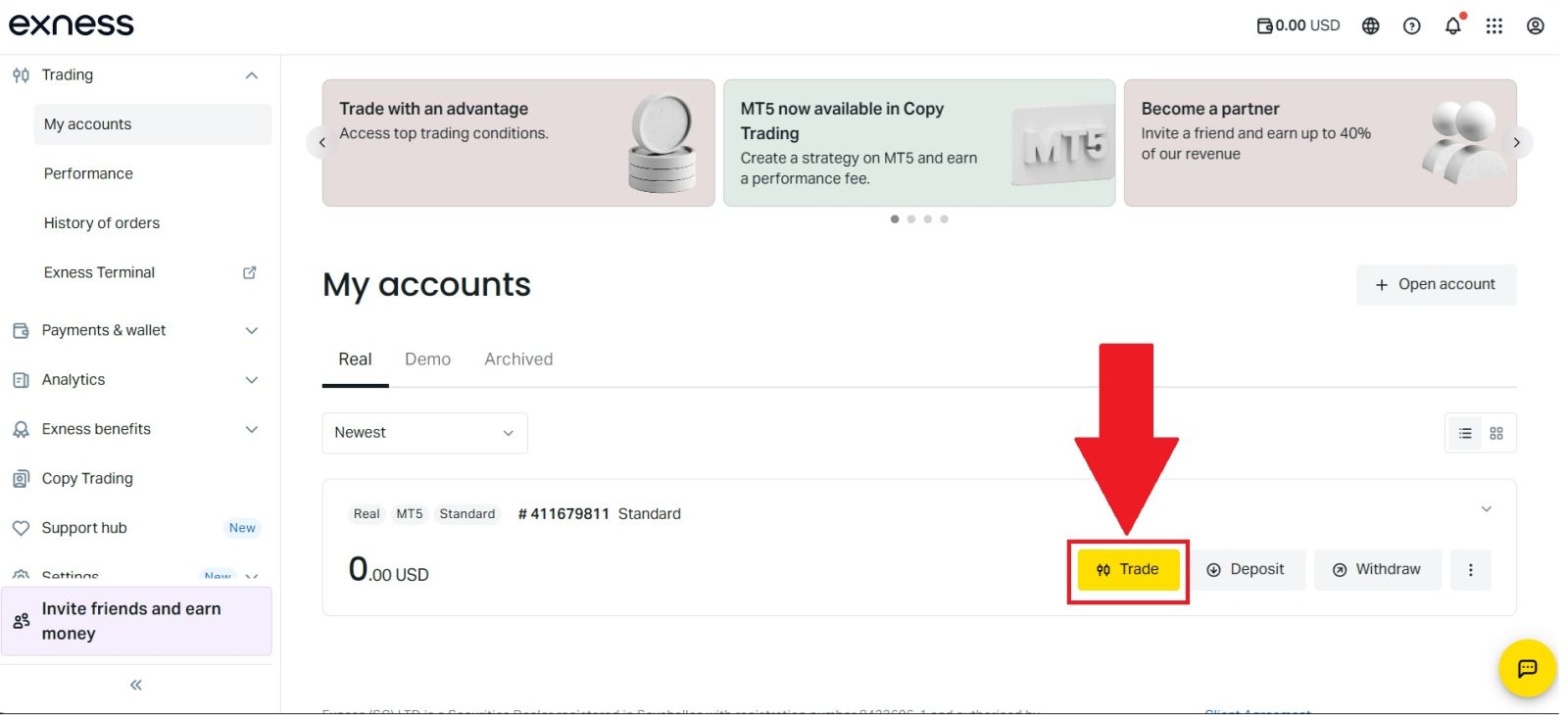 Hvernig á að eiga viðskipti með Exness árið 2026: Skref-fyrir-skref leiðbeiningar fyrir byrjendur