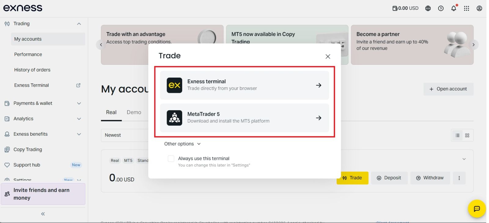 Hvernig á að eiga viðskipti með Exness árið 2026: Skref-fyrir-skref leiðbeiningar fyrir byrjendur