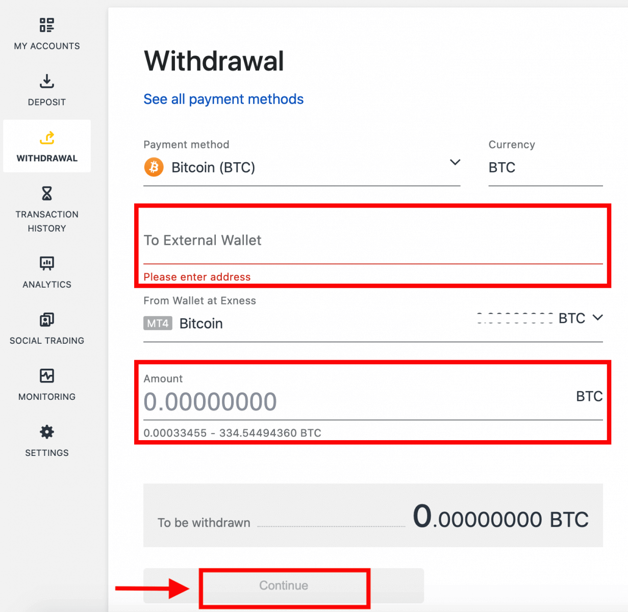 How to Withdraw and make a Deposit Money in Exness How to Withdraw and make a Deposit Money in Exness